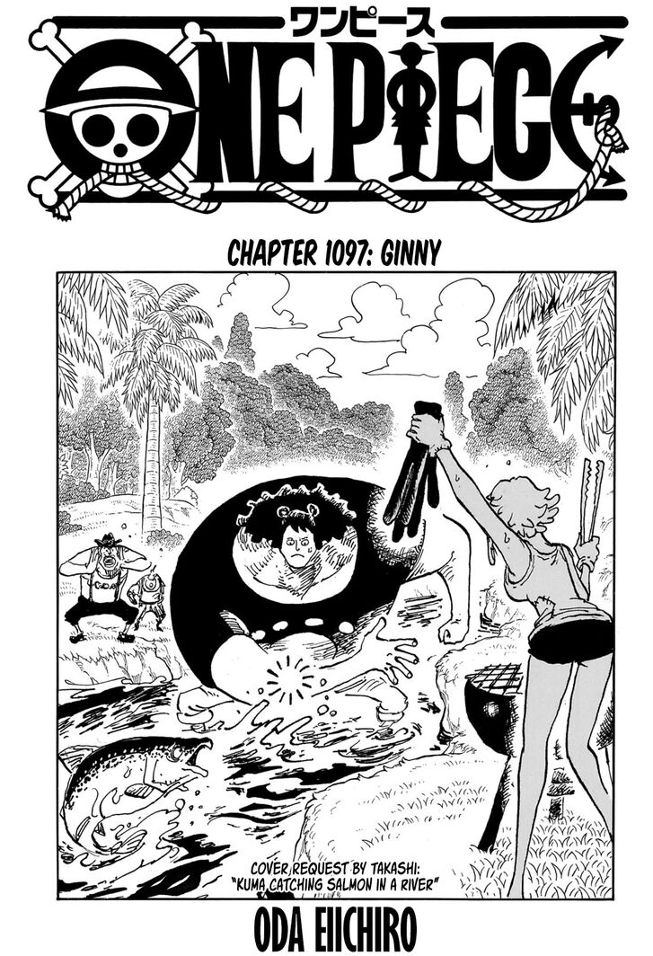 One Piece,chapter 1097 - Page