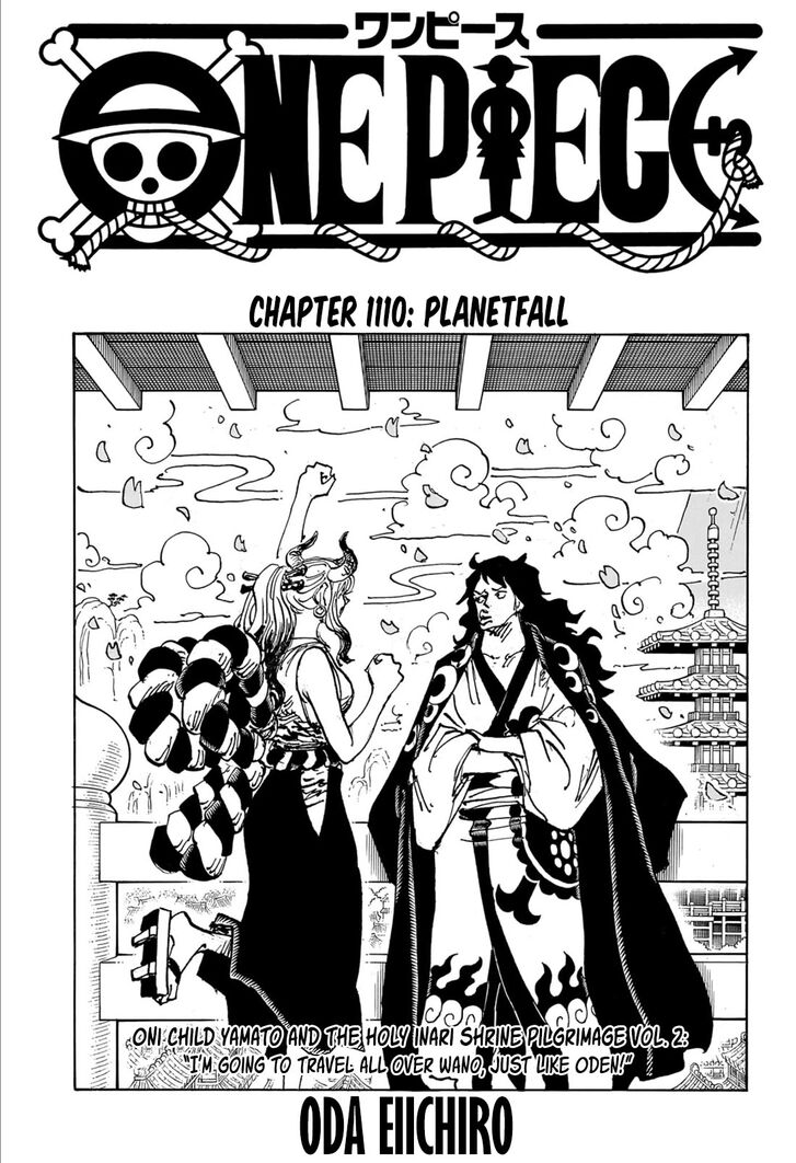 One Piece,chapter 1110 - Page