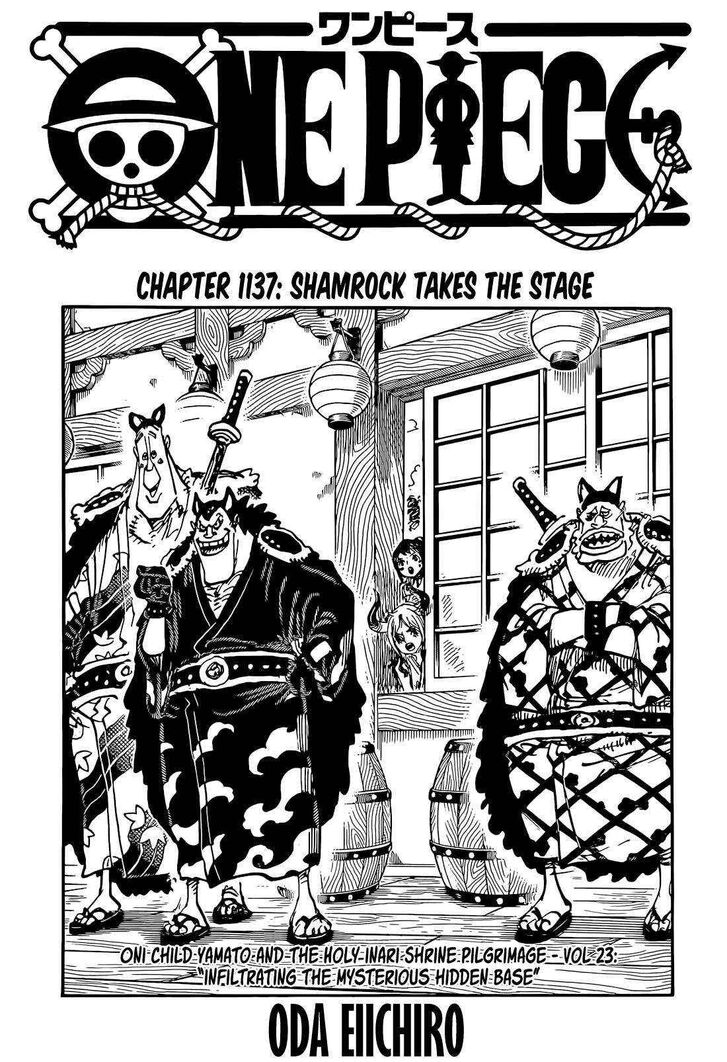 One Piece,chapter 1137 - Page