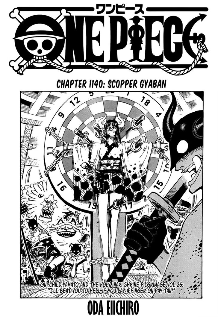 One Piece,chapter 1140 - Page