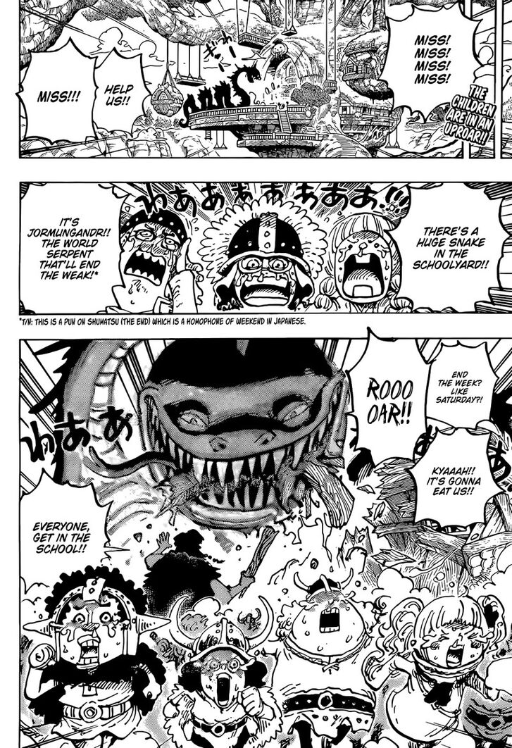 One Piece,chapter 1142 - Page