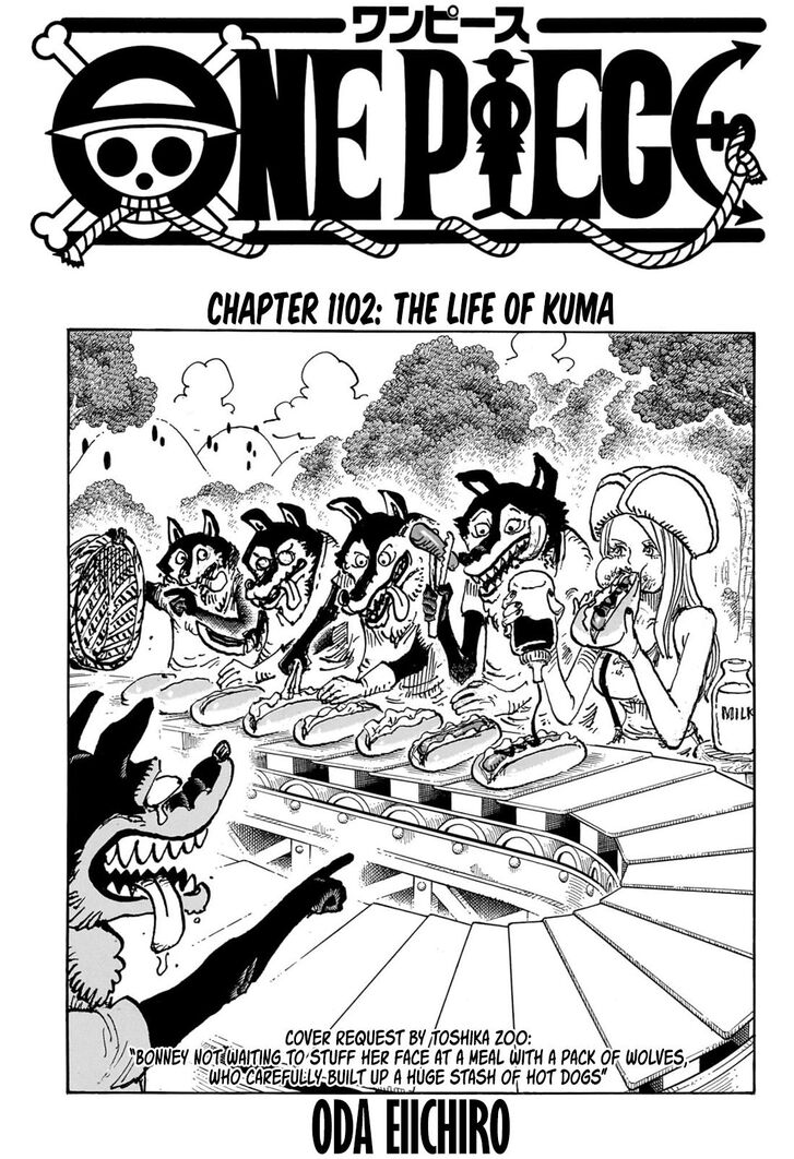 One Piece,chapter 1102 - Page
