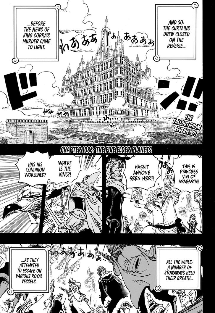 One Piece,chapter 1086 - Page