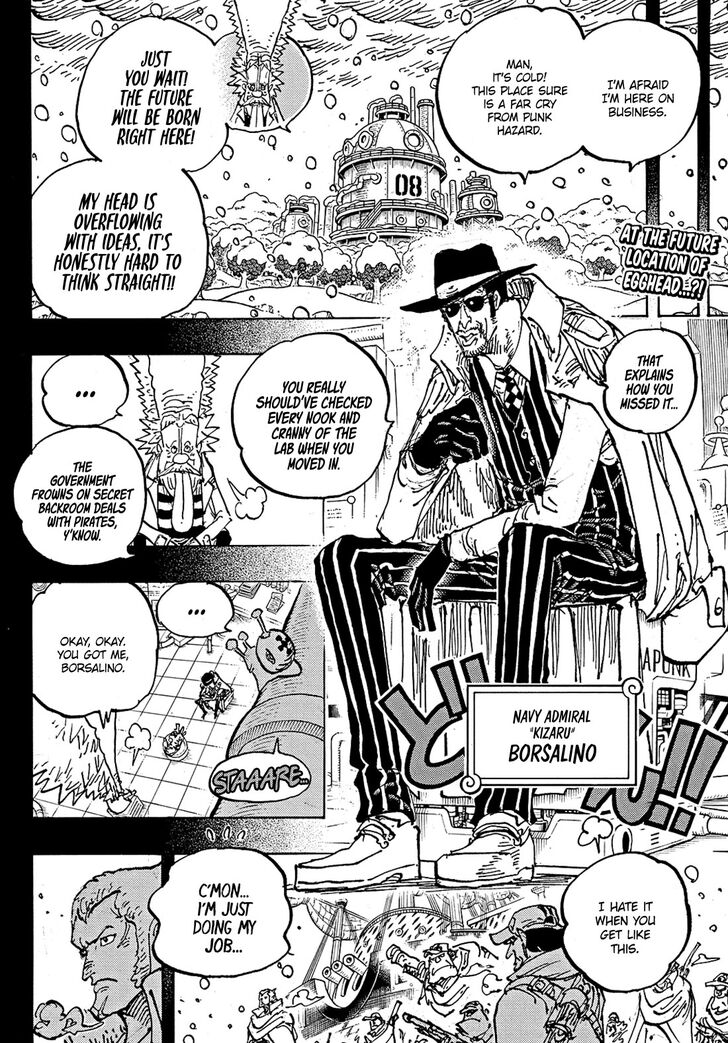 One Piece,chapter 1100 - Page