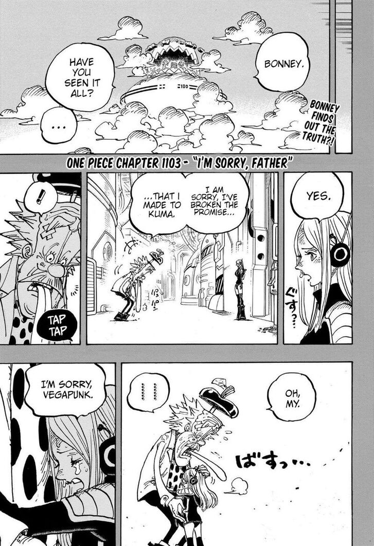 One Piece,chapter 1103 - Page