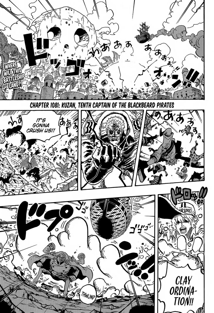 One Piece,chapter 1081 - Page