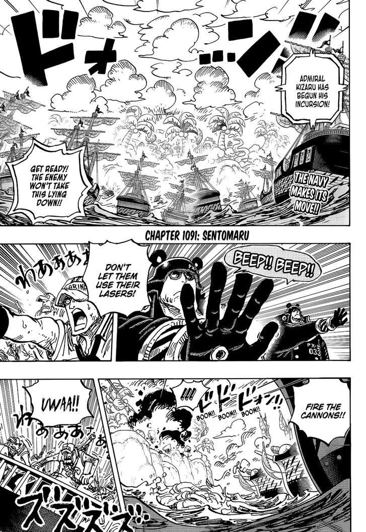 One Piece,chapter 1091 - Page