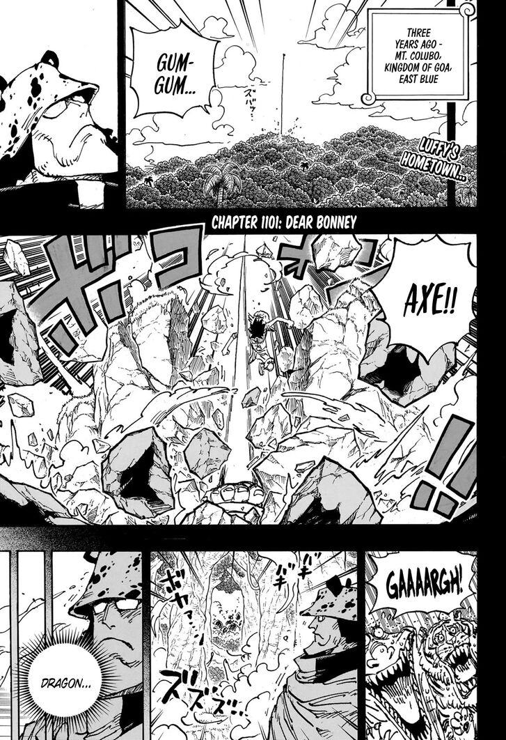 One Piece,chapter 1101 - Page