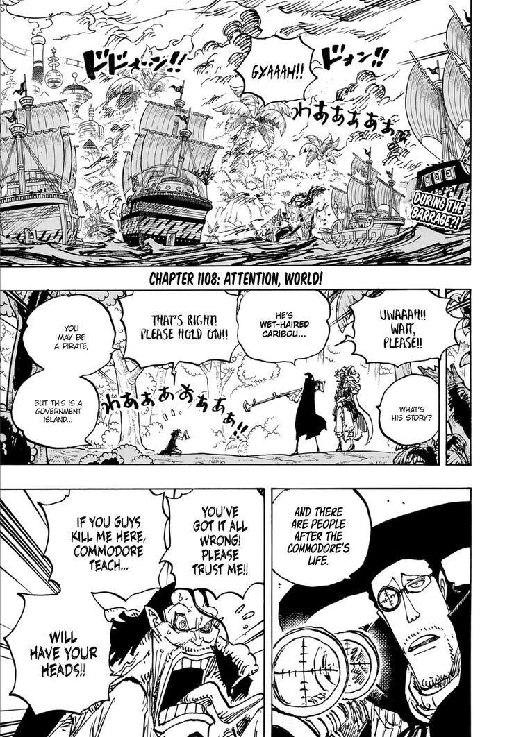 One Piece,chapter 1108 - Page