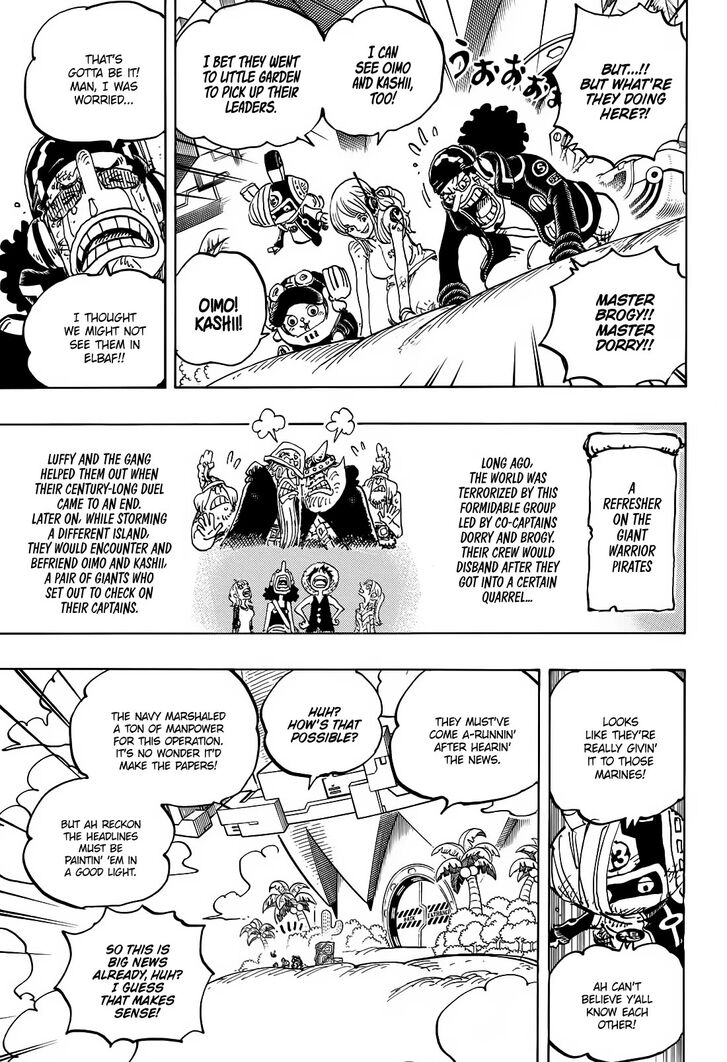 One Piece,chapter 1107 - Page