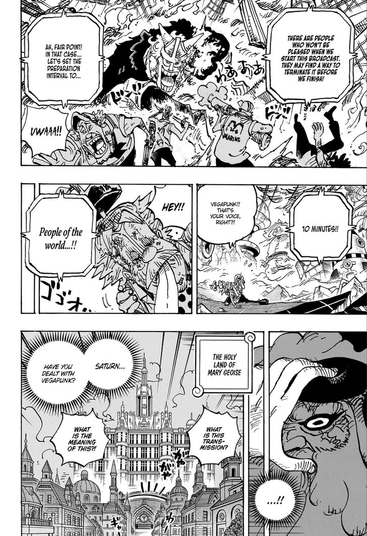 One Piece,chapter 1109 - Page