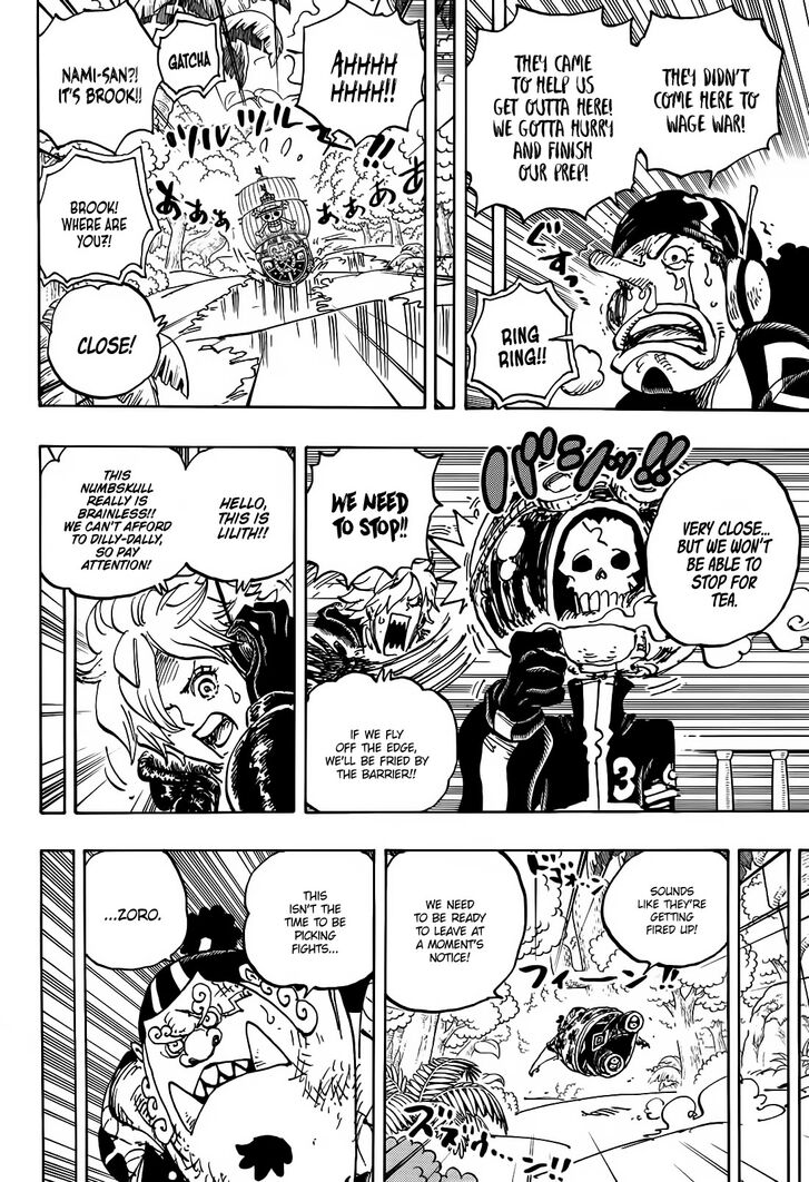 One Piece,chapter 1107 - Page