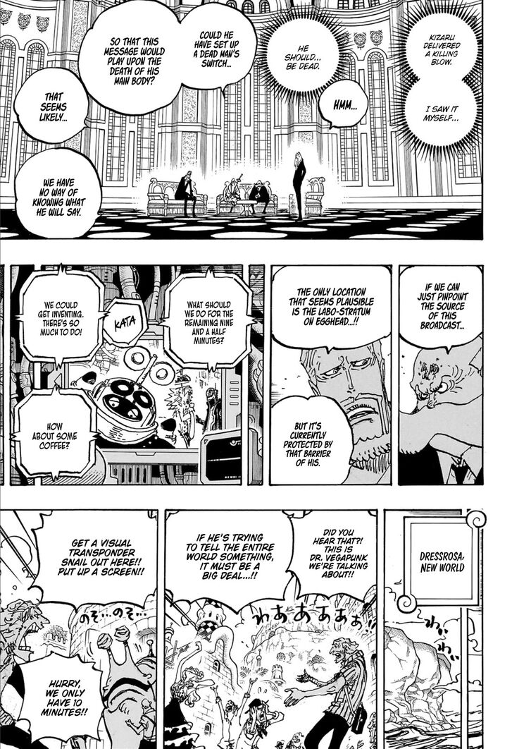 One Piece,chapter 1109 - Page