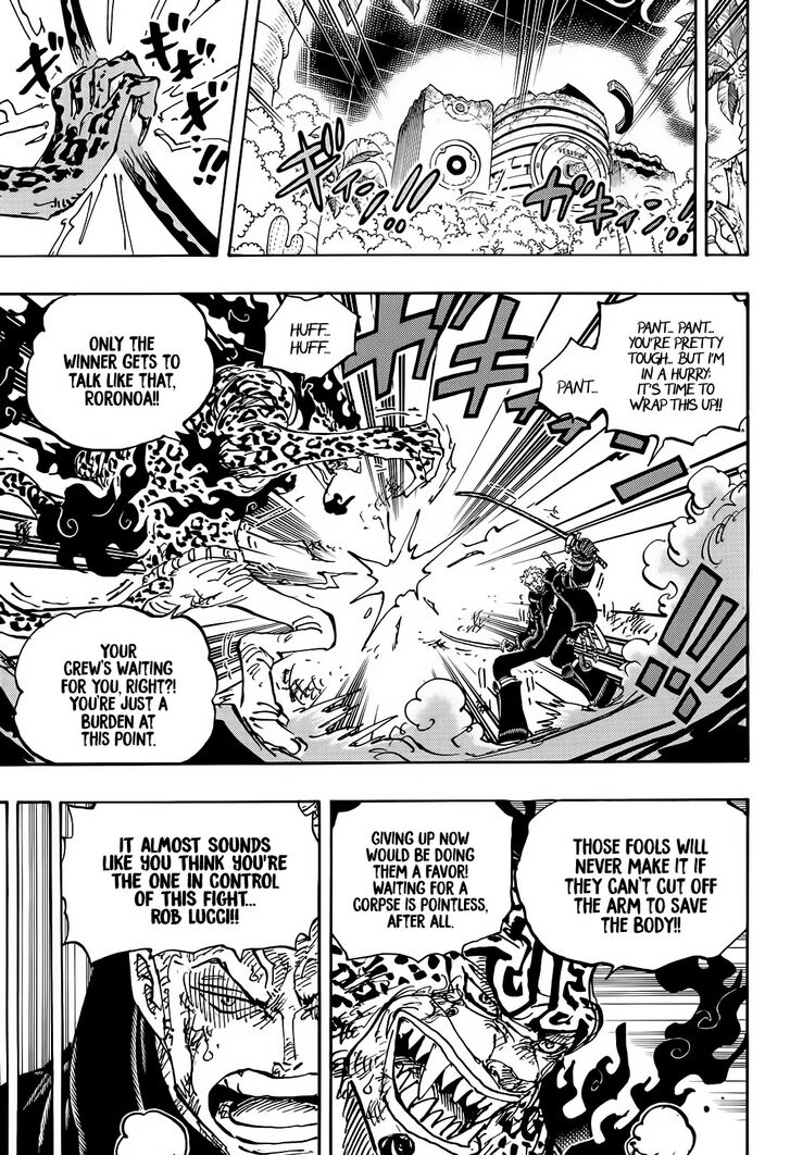 One Piece,chapter 1107 - Page