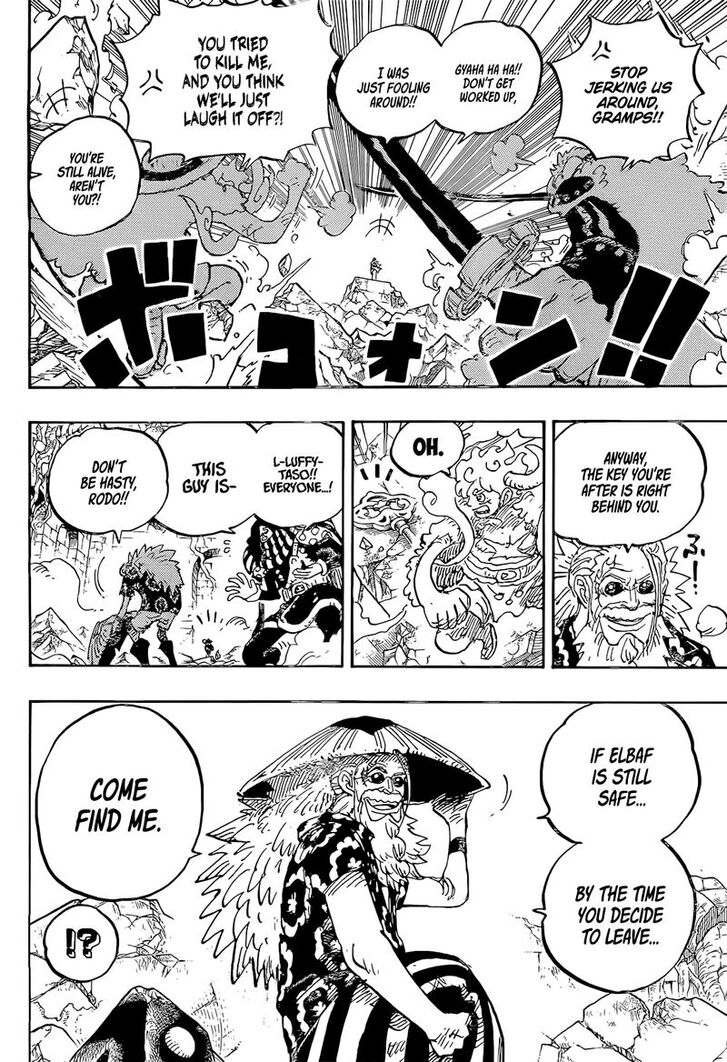 One Piece,chapter 1140 - Page
