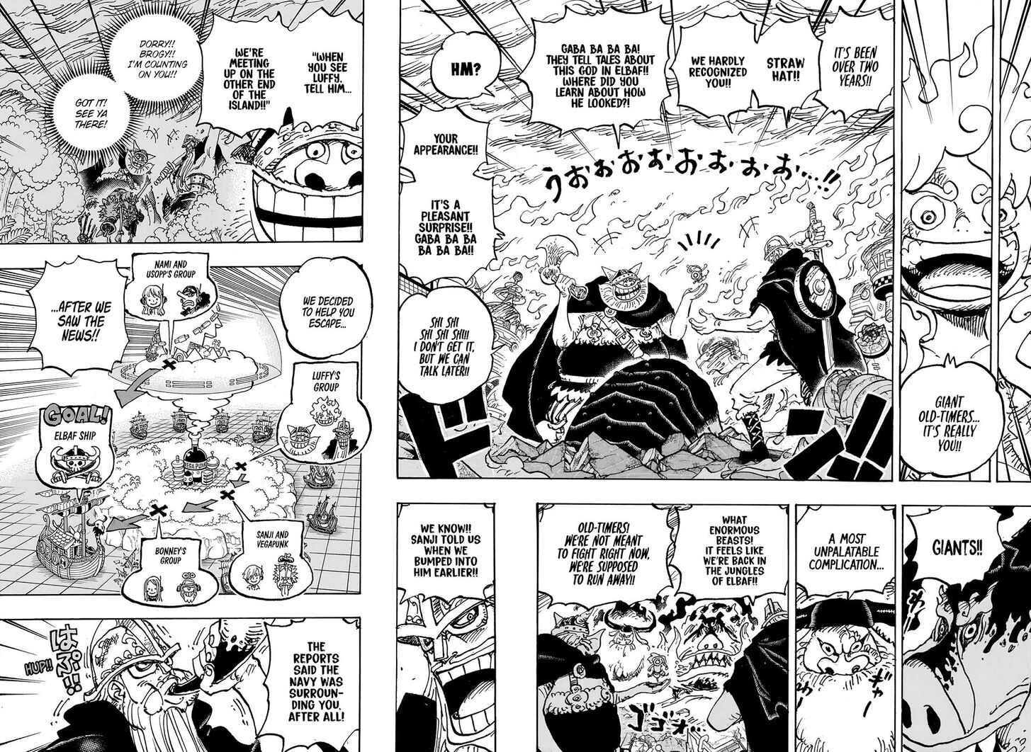 One Piece,chapter 1111 - Page