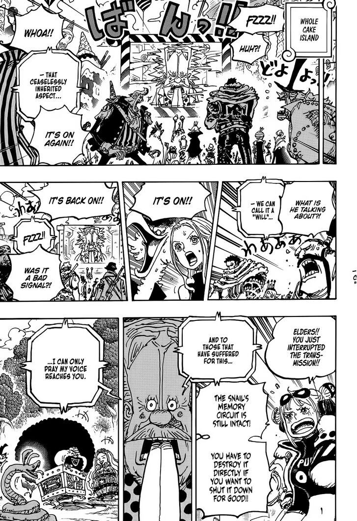 One Piece,chapter 1119 - Page
