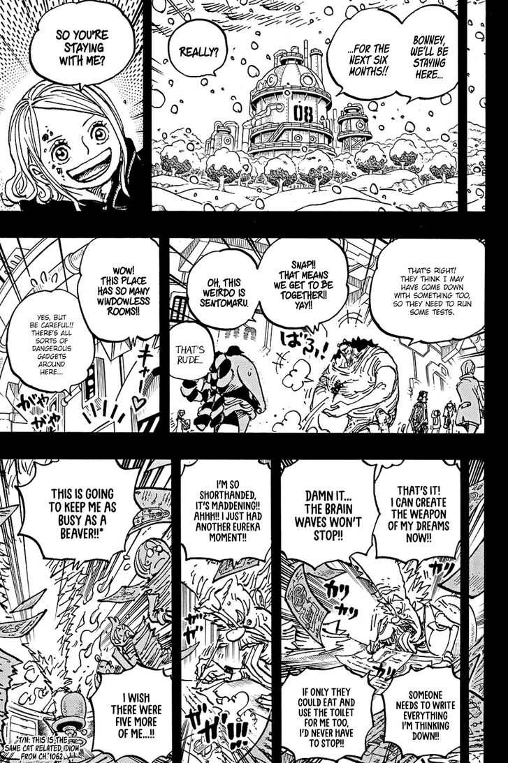 One Piece,chapter 1100 - Page