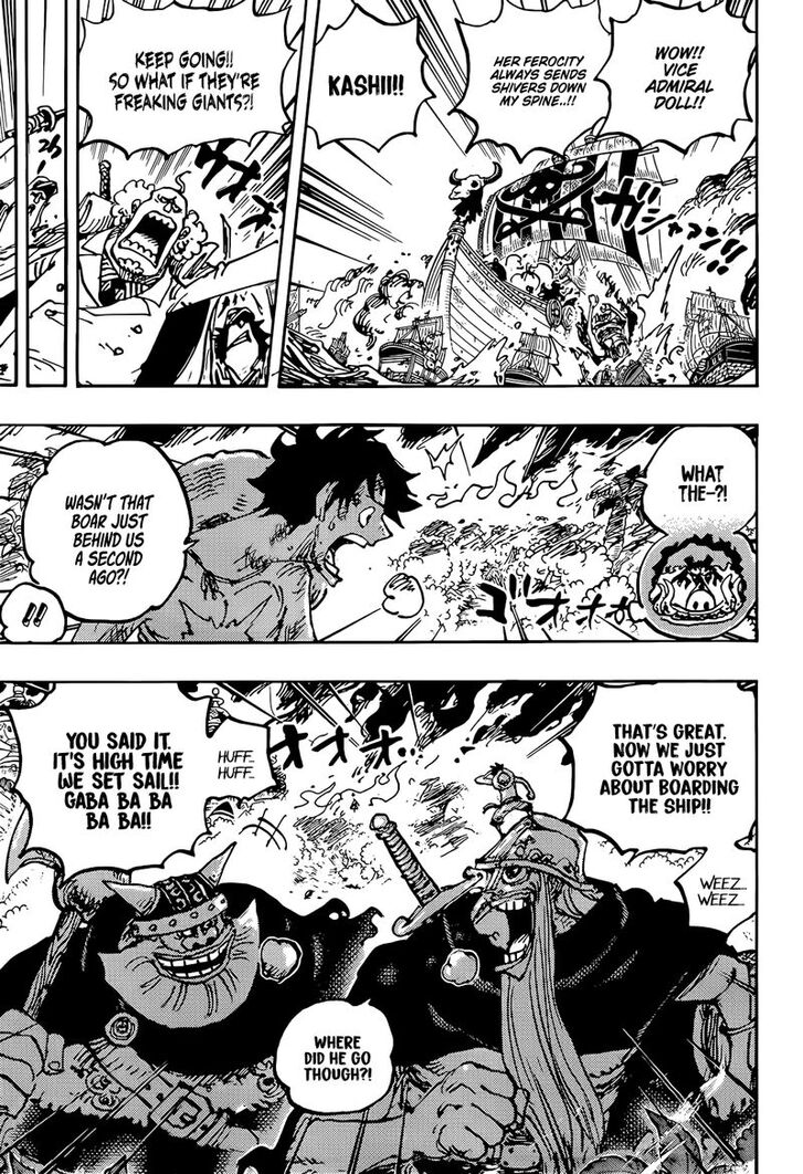 One Piece,chapter 1117 - Page