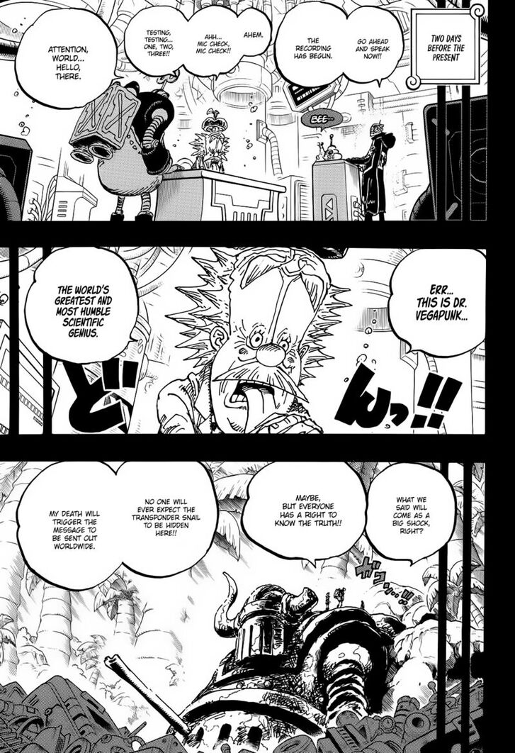 One Piece,chapter 1123 - Page