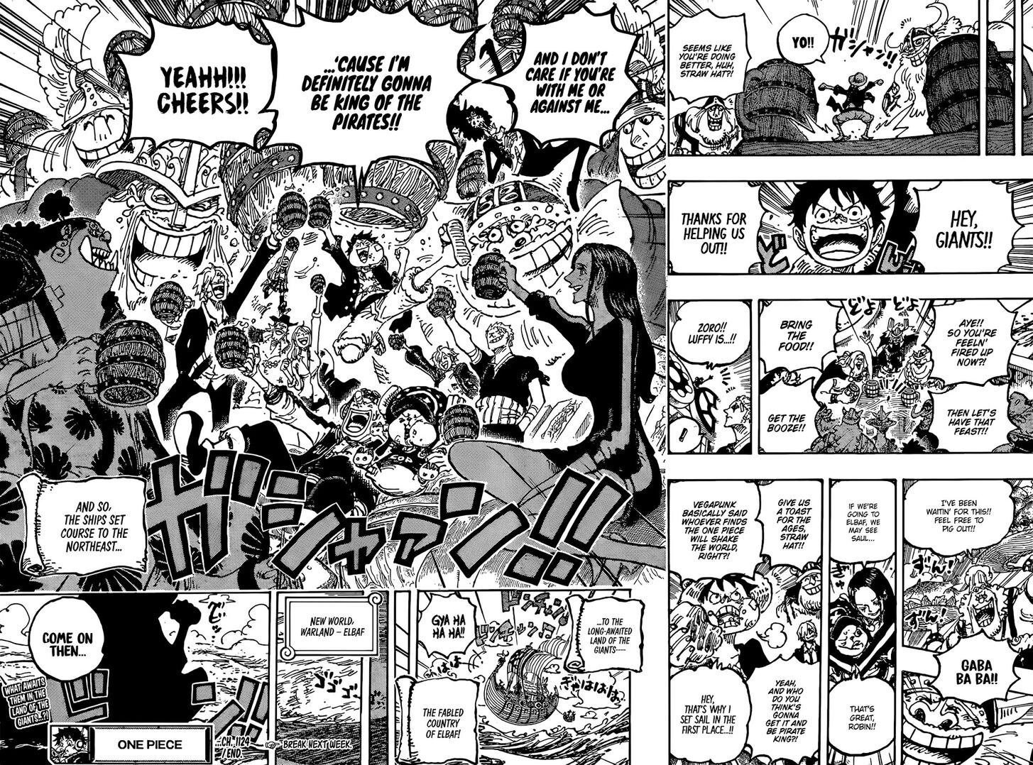 One Piece,chapter 1124 - Page
