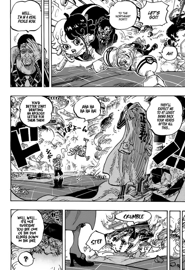 One Piece,chapter 1107 - Page