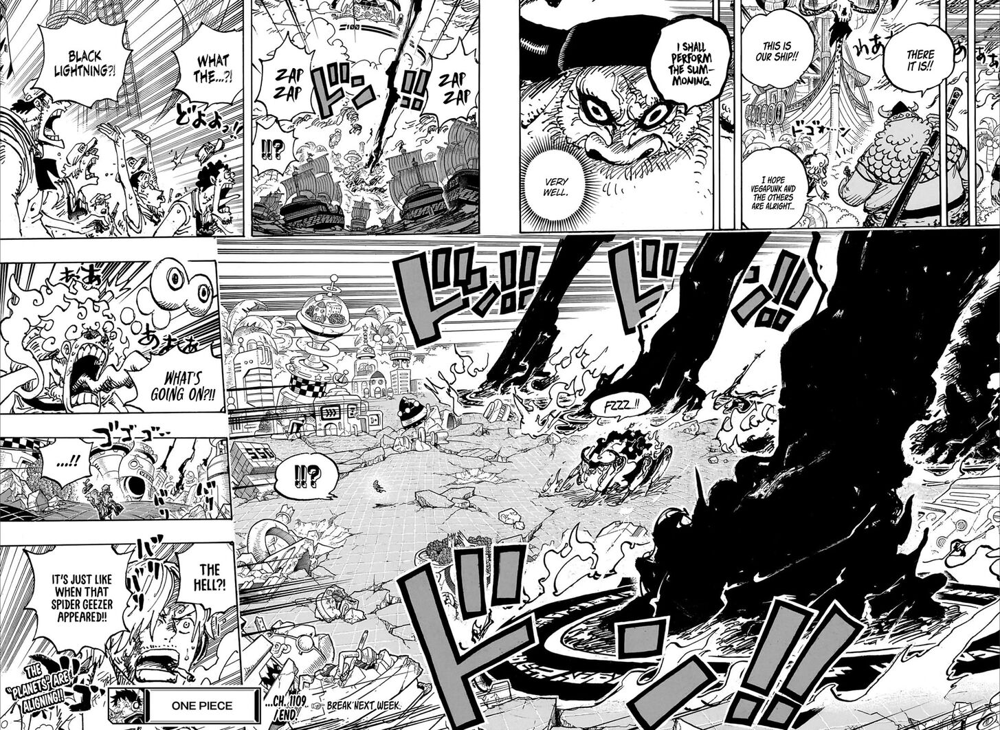 One Piece,chapter 1109 - Page