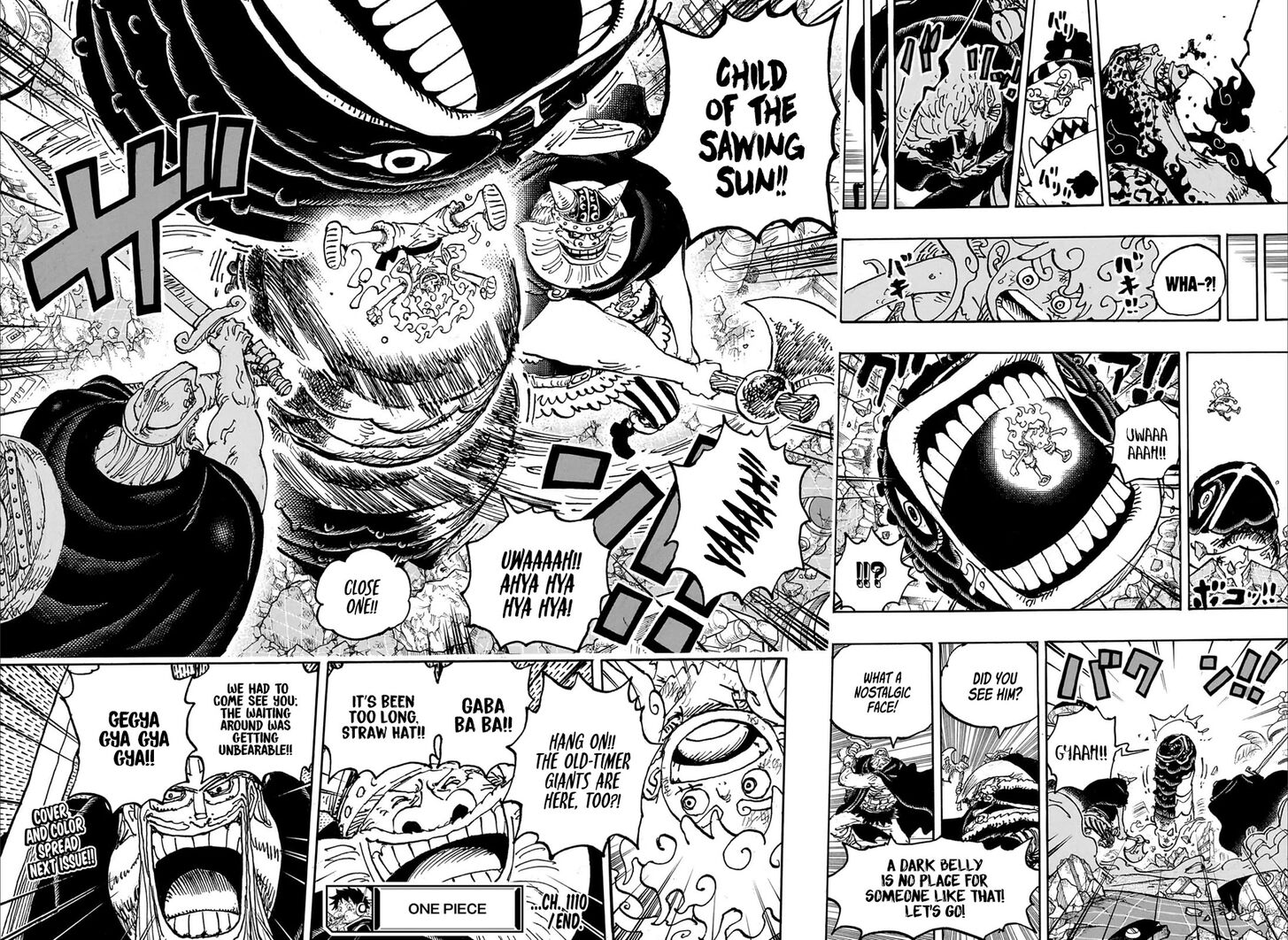One Piece,chapter 1110 - Page