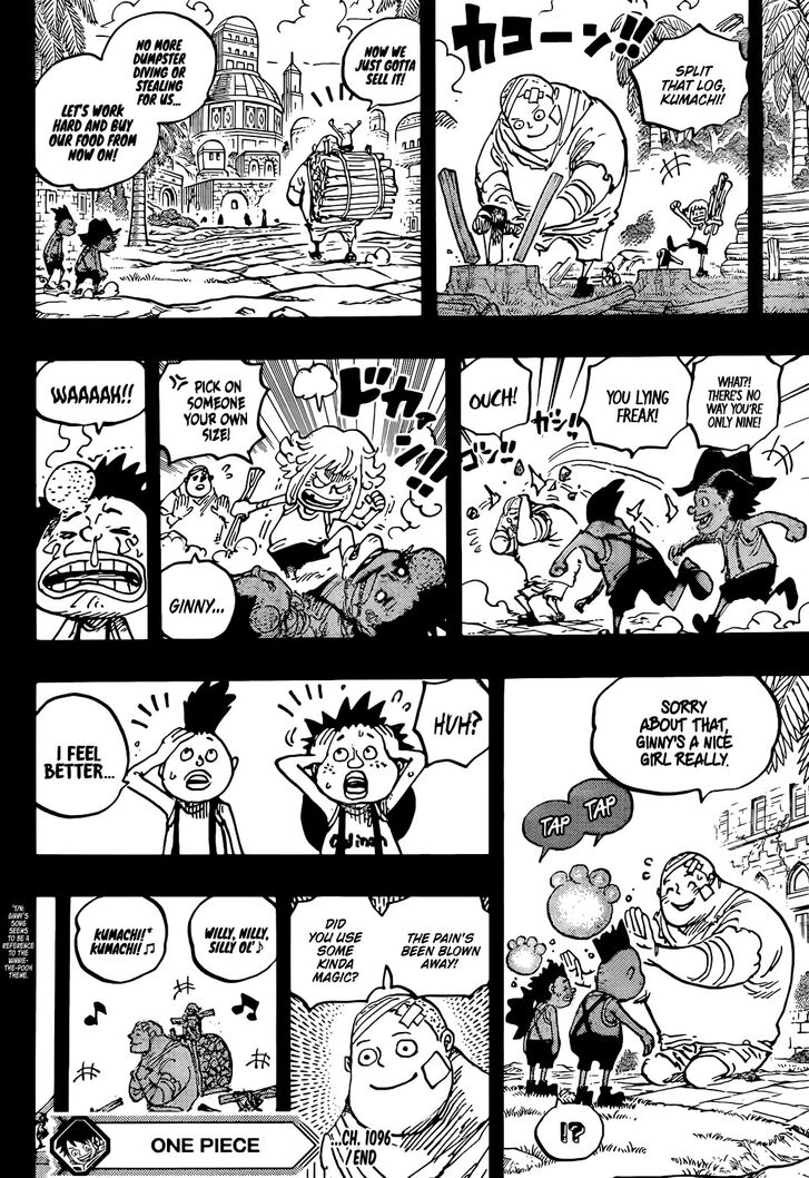 One Piece,chapter 1096 - Page