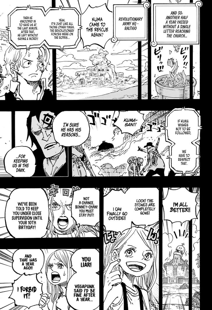 One Piece,chapter 1101 - Page