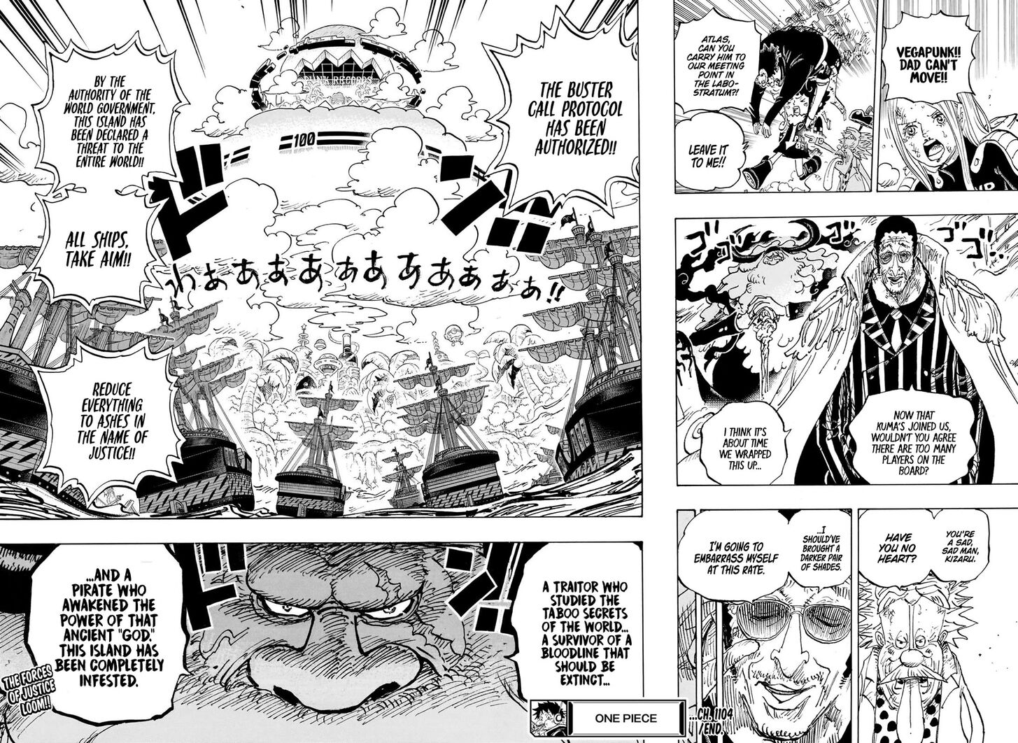 One Piece,chapter 1104 - Page