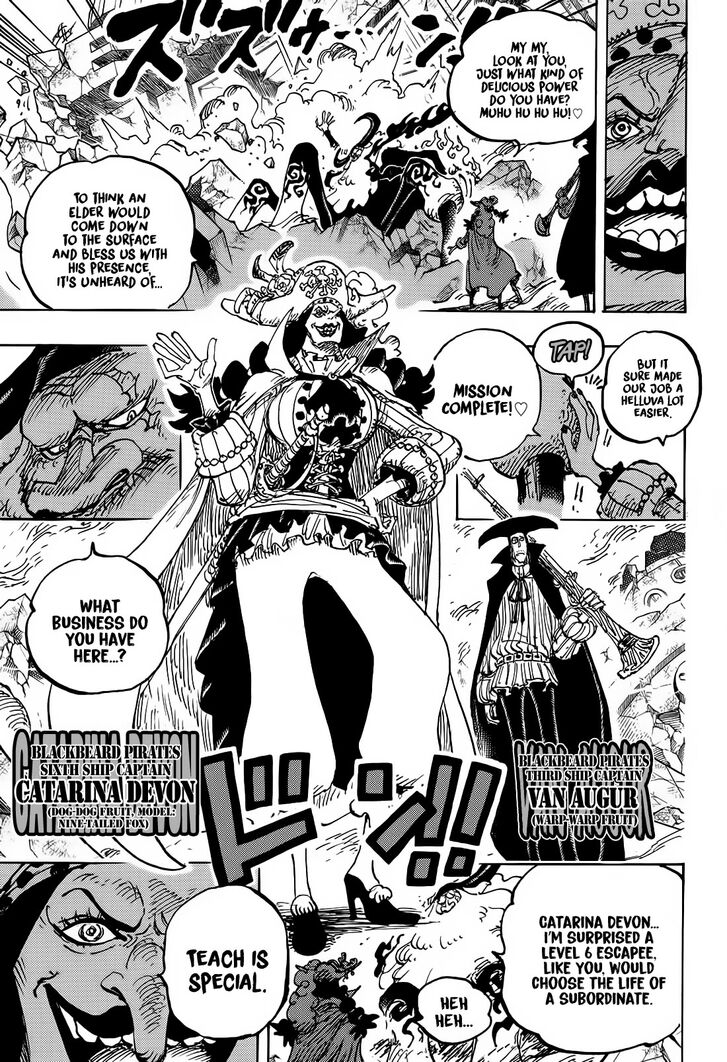 One Piece,chapter 1107 - Page