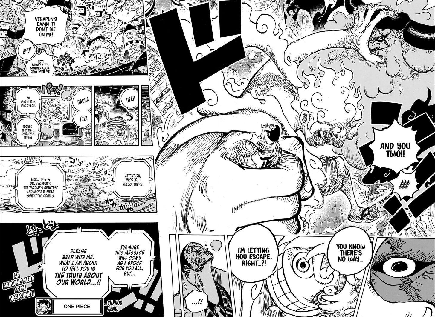 One Piece,chapter 1108 - Page