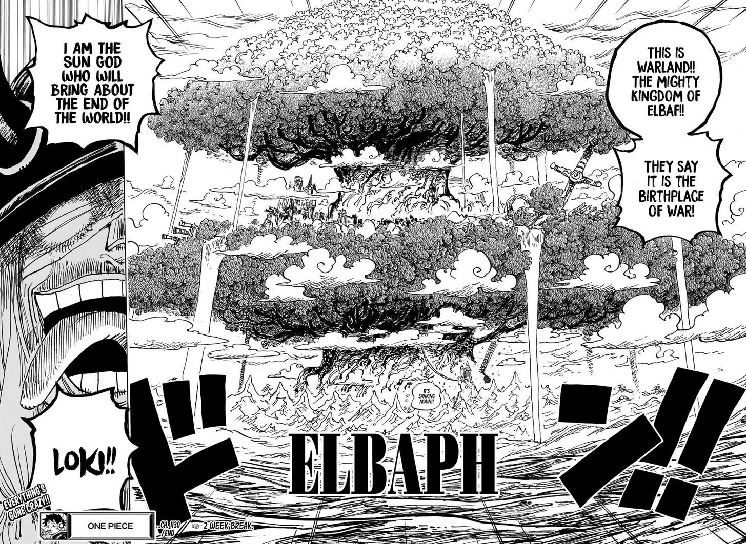 One Piece,chapter 1130 - Page
