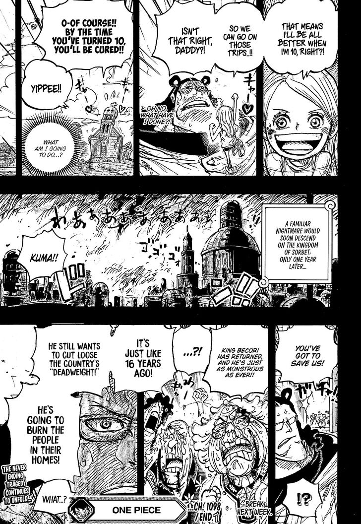One Piece,chapter 1098 - Page