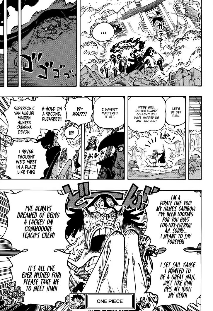One Piece,chapter 1107 - Page