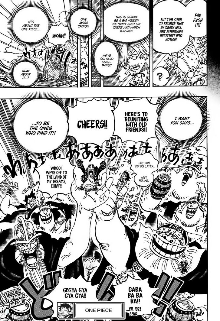 One Piece,chapter 1123 - Page