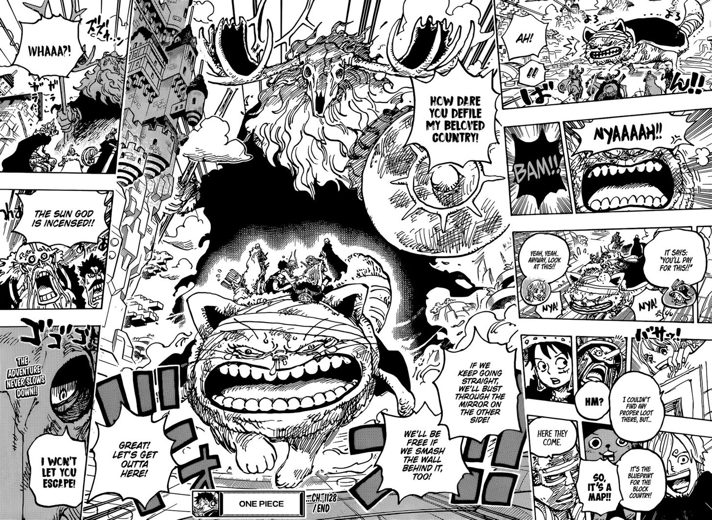 One Piece,chapter 1128 - Page