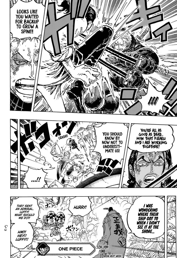 One Piece,chapter 1091 - Page