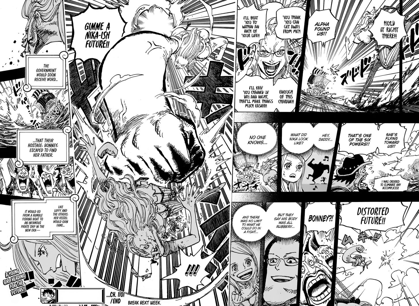 One Piece,chapter 1101 - Page