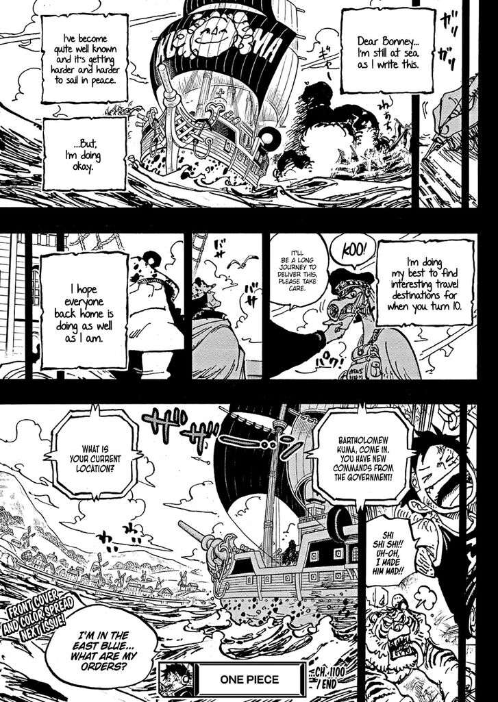 One Piece,chapter 1100 - Page
