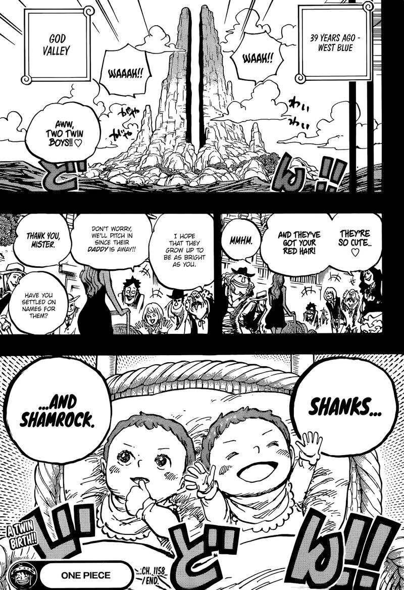 One Piece Chapter 1158 - Page